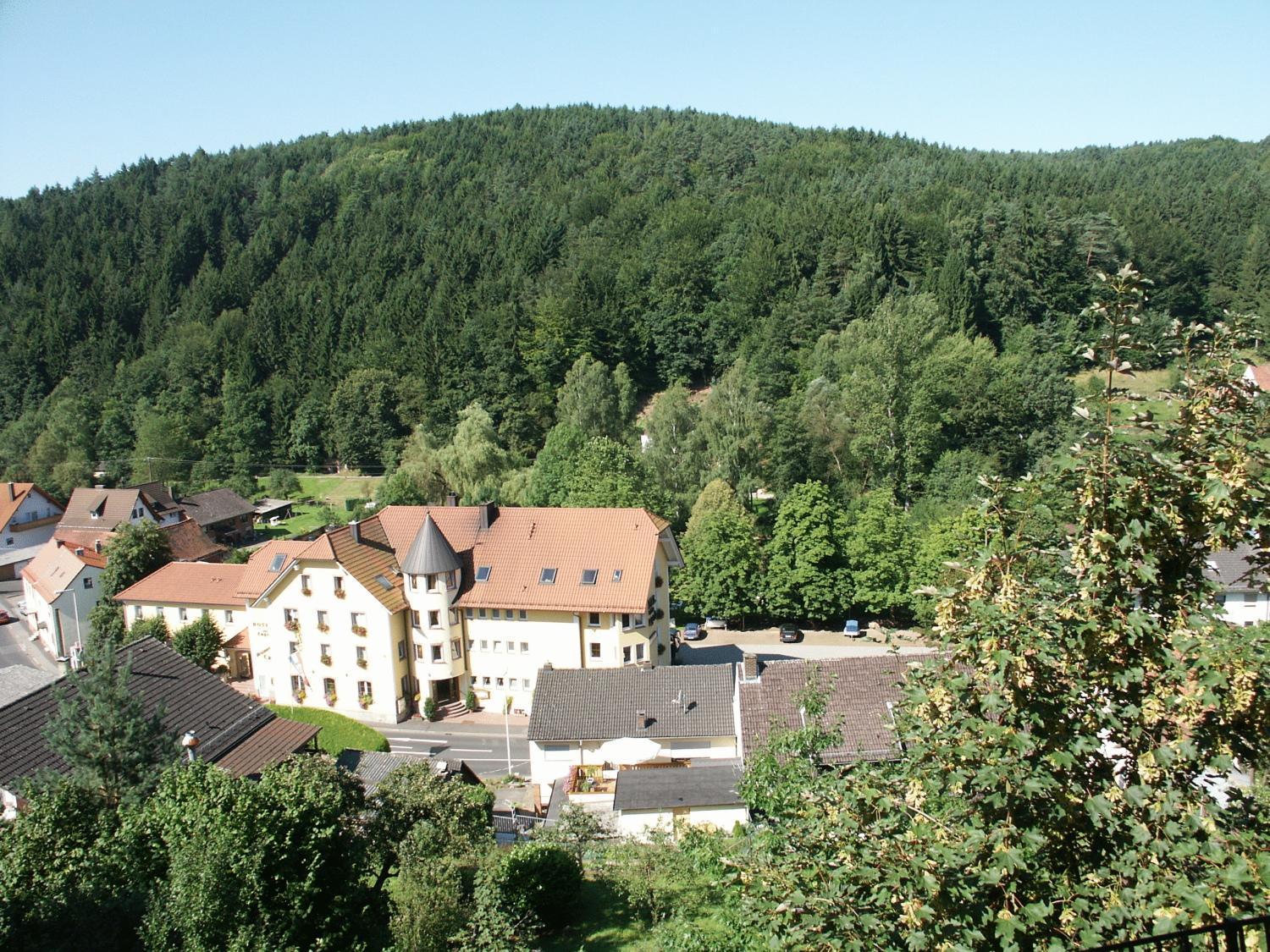 Hotel Zum Engel Mespelbrunn Eksteriør billede