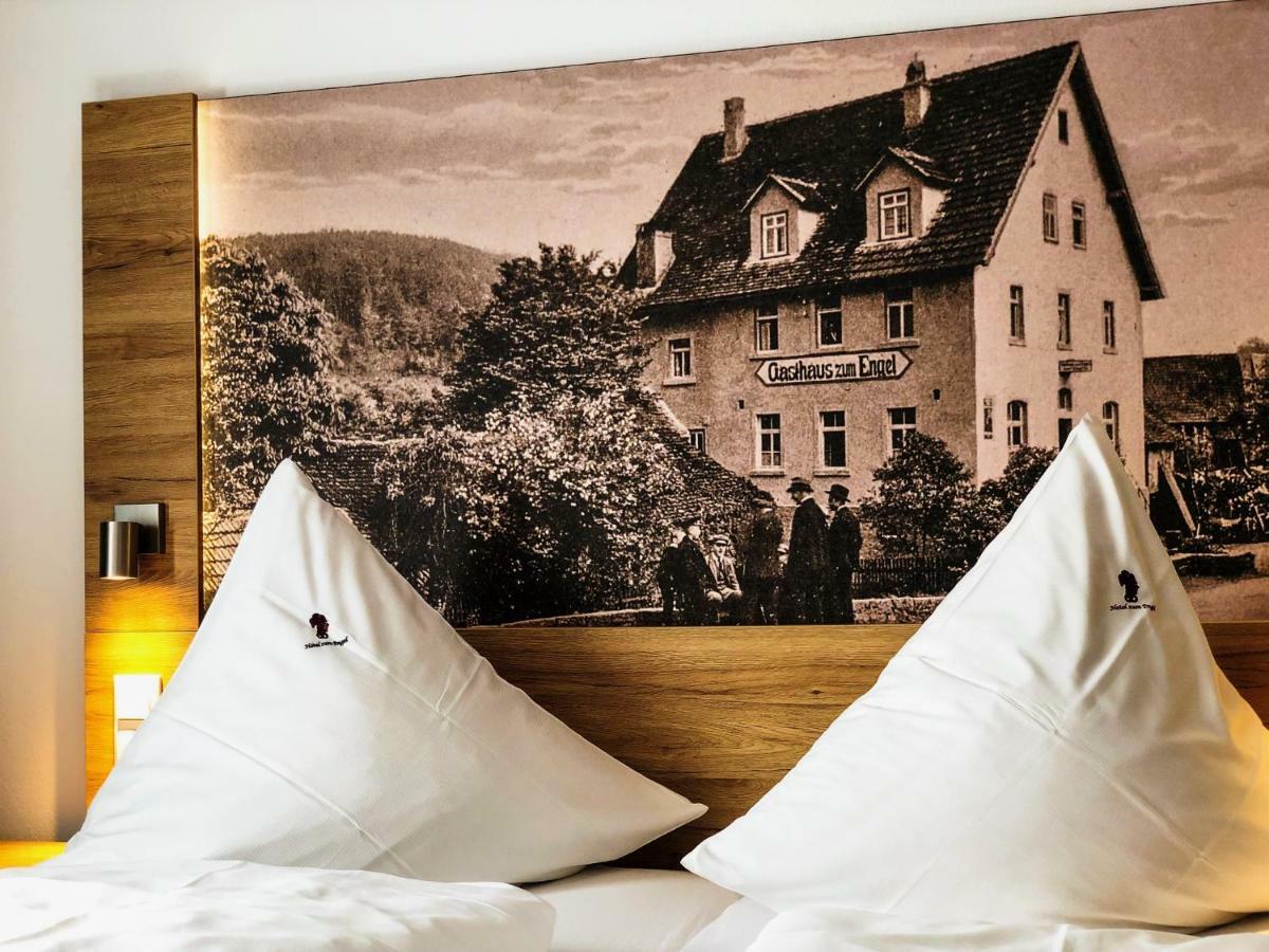 Hotel Zum Engel Mespelbrunn Eksteriør billede